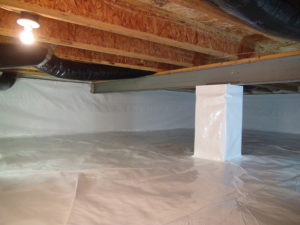 crawl space encapsulation in fort worth