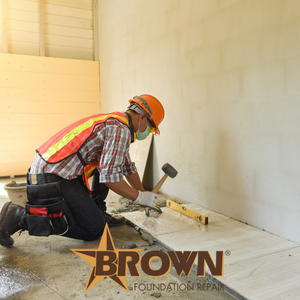 Identifying & Fixing Sagging Floors - Brown Foundation Repair