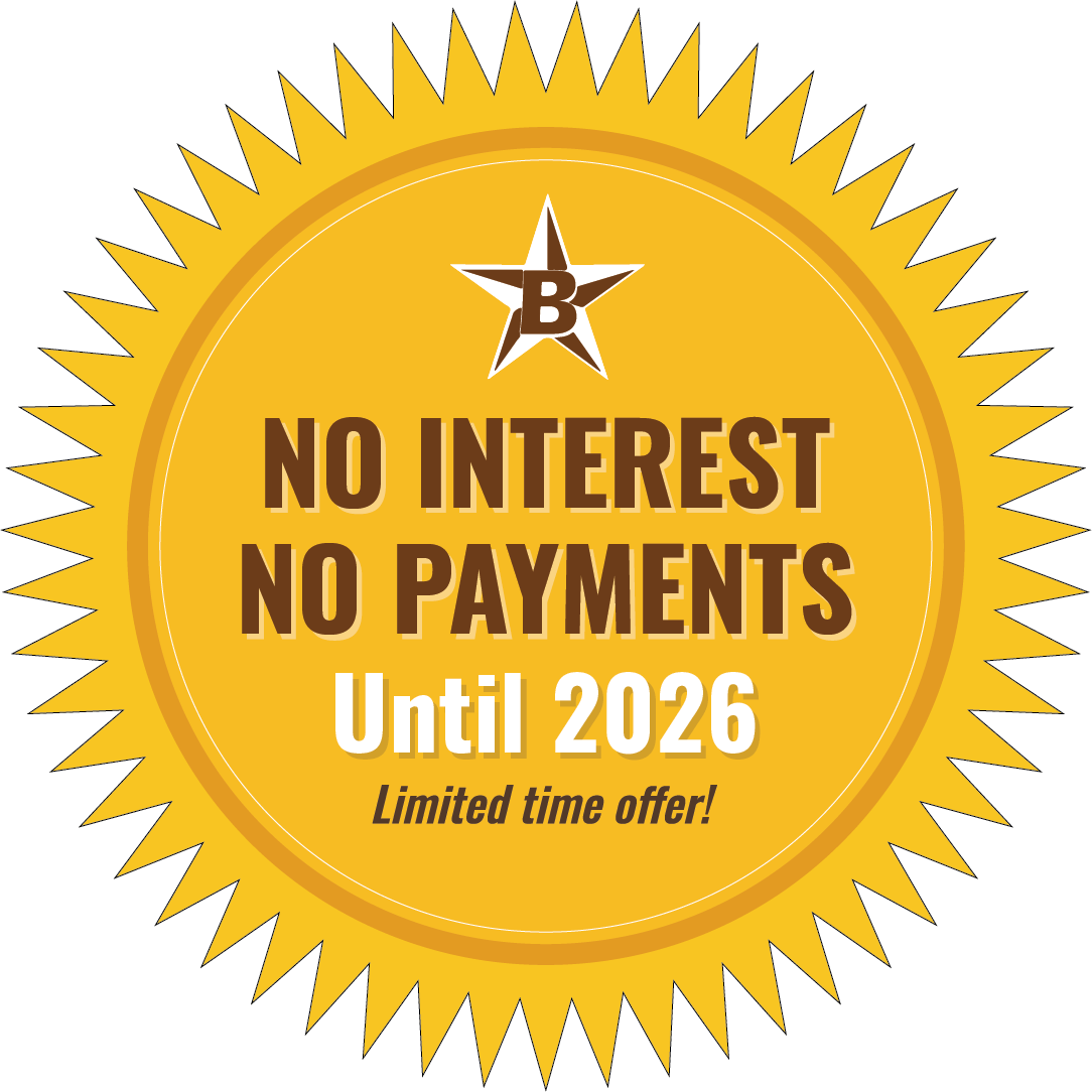 No interest no payments