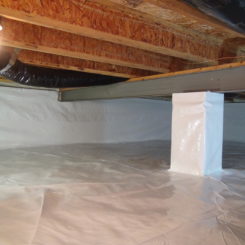 crawl space encapsulation in fort worth